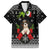 Cavalier King Charles Spaniel Xmas Ball Christmas Family Matching Short Sleeve Bodycon Dress and Hawaiian Shirt Xmas Holiday Patterns - Wonder Print Shop