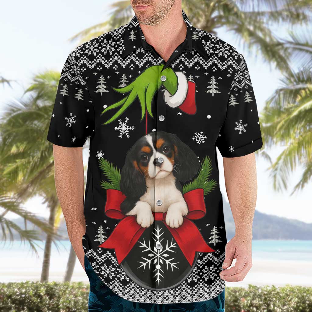 Cavalier King Charles Spaniel Xmas Ball Christmas Hawaiian Shirt Xmas Holiday Patterns - Wonder Print Shop