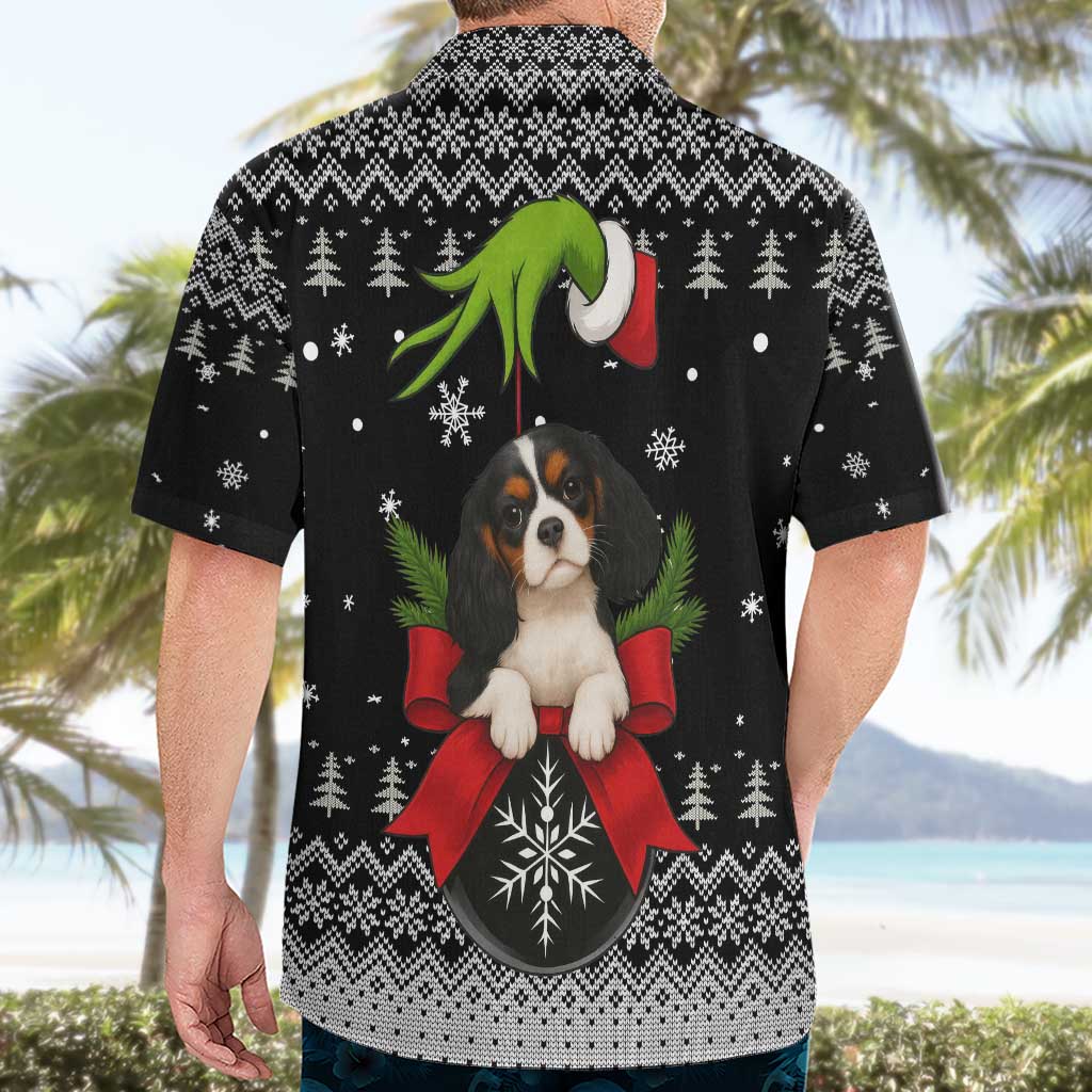 Cavalier King Charles Spaniel Xmas Ball Christmas Hawaiian Shirt Xmas Holiday Patterns - Wonder Print Shop