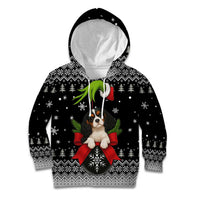 Cavalier King Charles Spaniel Xmas Ball Christmas Kid Hoodie Xmas Holiday Patterns - Wonder Print Shop