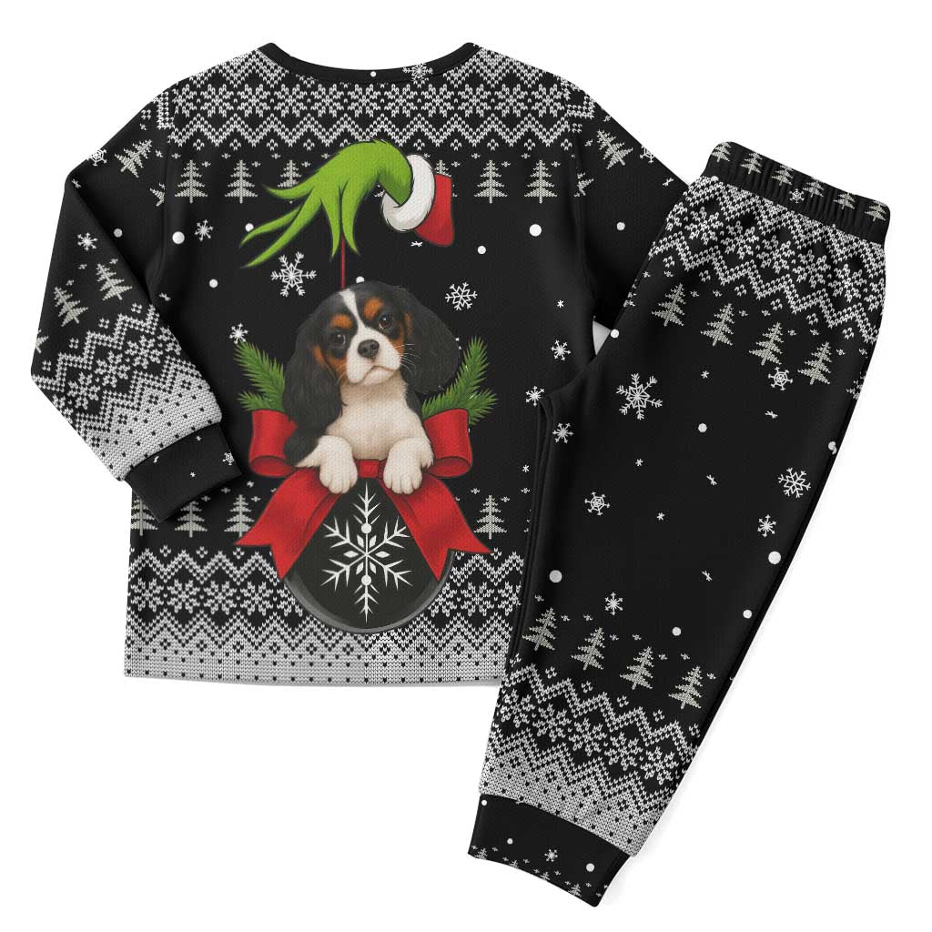 Cavalier King Charles Spaniel Xmas Ball Christmas Pajama Set Xmas Holiday Patterns - Wonder Print Shop