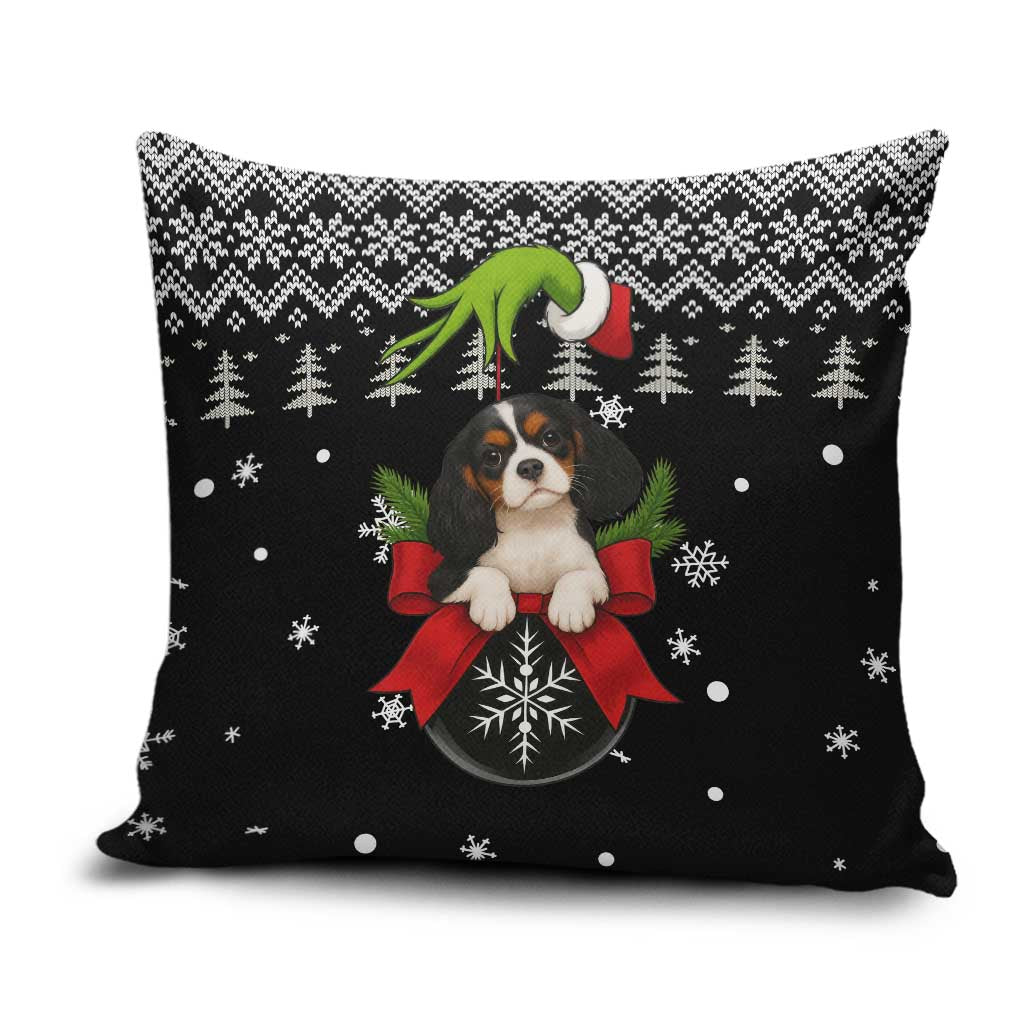 Cavalier King Charles Spaniel Xmas Ball Christmas Pillow Cover Xmas Holiday Patterns - Wonder Print Shop