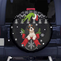 Cavalier King Charles Spaniel Xmas Ball Christmas Spare Tire Cover Xmas Holiday Patterns - Wonder Print Shop