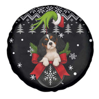 Cavalier King Charles Spaniel Xmas Ball Christmas Spare Tire Cover Xmas Holiday Patterns - Wonder Print Shop