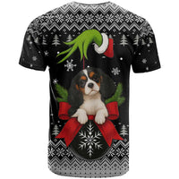 Cavalier King Charles Spaniel Xmas Ball Christmas T Shirt Xmas Holiday Patterns - Wonder Print Shop