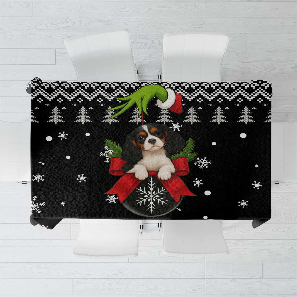 Cavalier King Charles Spaniel Xmas Ball Christmas Tablecloth Xmas Holiday Patterns - Wonder Print Shop