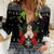 Cavalier King Charles Spaniel Xmas Ball Christmas Women Casual Shirt Xmas Holiday Patterns - Wonder Print Shop