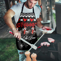 Chicken Farm Christmas Apron Xmas Holiday Patterns - Wonder Print Shop