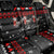 Chicken Farm Christmas Back Car Seat Cover Xmas Holiday Patterns - Wonder Print Shop