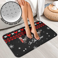 Chicken Farm Christmas Bathroom Set Xmas Holiday Patterns - Wonder Print Shop