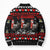 Chicken Farm Christmas Bomber Puffer Jacket Xmas Holiday Patterns - Wonder Print Shop