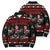 Chicken Farm Christmas Bomber Puffer Jacket Xmas Holiday Patterns - Wonder Print Shop