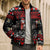 Chicken Farm Christmas Bomber Puffer Jacket Xmas Holiday Patterns - Wonder Print Shop
