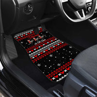 Chicken Farm Christmas Car Mats Xmas Holiday Patterns - Wonder Print Shop