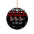 Chicken Farm Christmas Ceramic Ornament Xmas Holiday Patterns - Wonder Print Shop