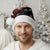 Chicken Farm Christmas Santa Hat Xmas Holiday Patterns - Wonder Print Shop