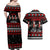 Chicken Farm Christmas Couples Matching Off Shoulder Maxi Dress and Hawaiian Shirt Xmas Holiday Patterns - Wonder Print Shop