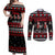 Chicken Farm Christmas Couples Matching Off Shoulder Maxi Dress and Long Sleeve Button Shirt Xmas Holiday Patterns - Wonder Print Shop