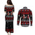 Chicken Farm Christmas Couples Matching Puletasi and Long Sleeve Button Shirt Xmas Holiday Patterns - Wonder Print Shop