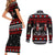 Chicken Farm Christmas Couples Matching Short Sleeve Bodycon Dress and Long Sleeve Button Shirt Xmas Holiday Patterns - Wonder Print Shop