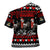 Chicken Farm Christmas Cross Shoulder Shirt Xmas Holiday Patterns - Wonder Print Shop