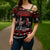 Chicken Farm Christmas Cross Shoulder Shirt Xmas Holiday Patterns - Wonder Print Shop