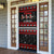 Chicken Farm Christmas Door Cover Xmas Holiday Patterns - Wonder Print Shop