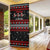 Chicken Farm Christmas Door Cover Xmas Holiday Patterns - Wonder Print Shop