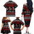 Chicken Farm Christmas Family Matching Off The Shoulder Long Sleeve Dress and Hawaiian Shirt Xmas Holiday Patterns - Wonder Print Shop