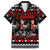 Chicken Farm Christmas Family Matching Off The Shoulder Long Sleeve Dress and Hawaiian Shirt Xmas Holiday Patterns - Wonder Print Shop