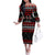 Chicken Farm Christmas Family Matching Off The Shoulder Long Sleeve Dress and Hawaiian Shirt Xmas Holiday Patterns - Wonder Print Shop