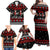 Chicken Farm Christmas Family Matching Off Shoulder Maxi Dress and Hawaiian Shirt Xmas Holiday Patterns - Wonder Print Shop