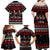 Chicken Farm Christmas Family Matching Off Shoulder Maxi Dress and Hawaiian Shirt Xmas Holiday Patterns - Wonder Print Shop