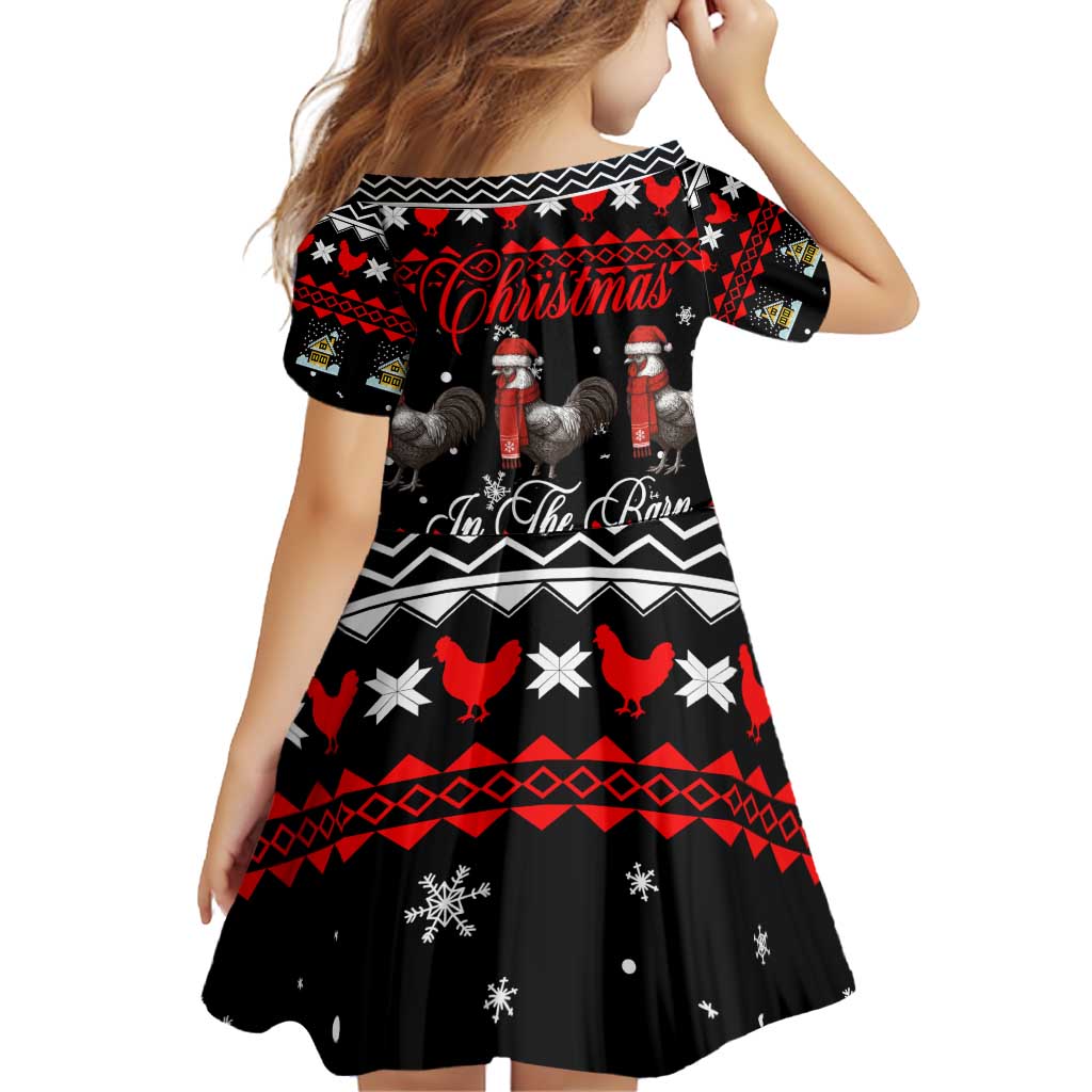 Chicken Farm Christmas Family Matching Puletasi and Hawaiian Shirt Xmas Holiday Patterns - Wonder Print Shop
