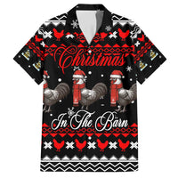 Chicken Farm Christmas Family Matching Puletasi and Hawaiian Shirt Xmas Holiday Patterns - Wonder Print Shop