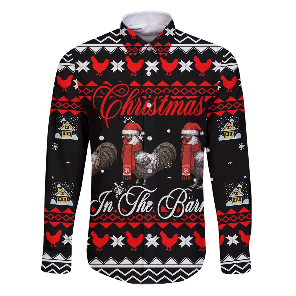 Chicken Farm Christmas Family Matching Puletasi and Hawaiian Shirt Xmas Holiday Patterns - Wonder Print Shop