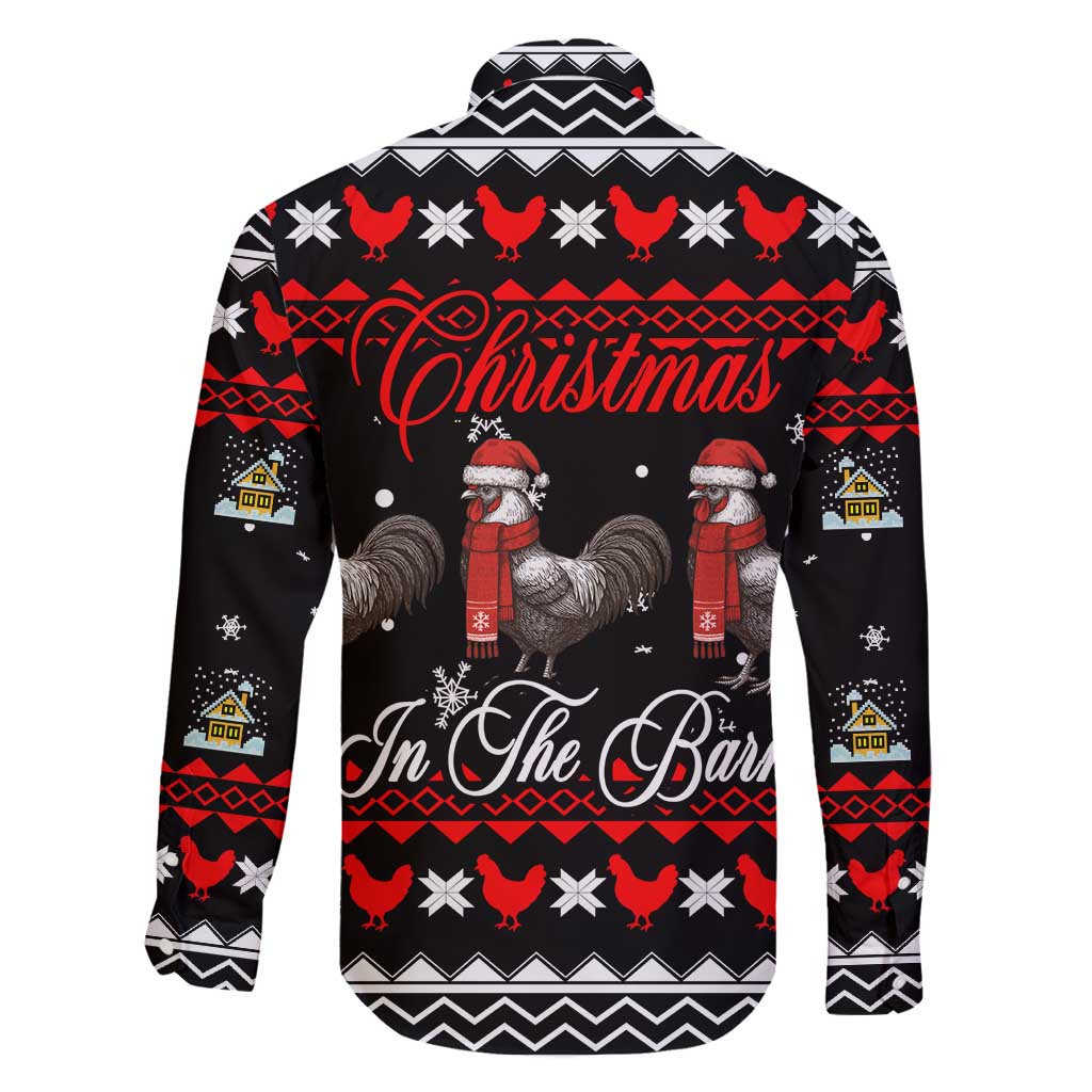 Chicken Farm Christmas Family Matching Puletasi and Hawaiian Shirt Xmas Holiday Patterns - Wonder Print Shop