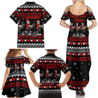 Chicken Farm Christmas Family Matching Summer Maxi Dress and Hawaiian Shirt Xmas Holiday Patterns - Wonder Print Shop