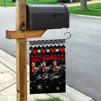 Chicken Farm Christmas Garden Flag Xmas Holiday Patterns - Wonder Print Shop