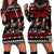 Chicken Farm Christmas Hoodie Dress Xmas Holiday Patterns - Wonder Print Shop