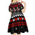 Chicken Farm Christmas Kid Short Sleeve Dress Xmas Holiday Patterns - Wonder Print Shop