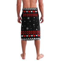 Chicken Farm Christmas Lavalava Xmas Holiday Patterns - Wonder Print Shop