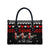 Chicken Farm Christmas Leather Bag Xmas Holiday Patterns - Wonder Print Shop