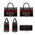 Chicken Farm Christmas Leather Bag Xmas Holiday Patterns - Wonder Print Shop