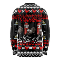 Chicken Farm Christmas Long Sleeve Shirt Xmas Holiday Patterns - Wonder Print Shop