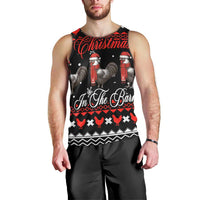 Chicken Farm Christmas Men Tank Top Xmas Holiday Patterns - Wonder Print Shop