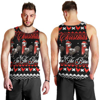 Chicken Farm Christmas Men Tank Top Xmas Holiday Patterns - Wonder Print Shop