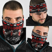 Chicken Farm Christmas Neck Gaiter Xmas Holiday Patterns - Wonder Print Shop