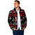 Chicken Farm Christmas Padded Jacket Xmas Holiday Patterns - Wonder Print Shop