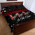 Chicken Farm Christmas Quilt Bed Set Xmas Holiday Patterns - Wonder Print Shop